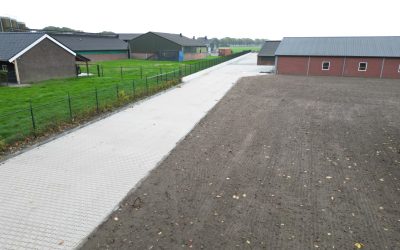 Complete terreininrichting voor modern boerenbedrijf